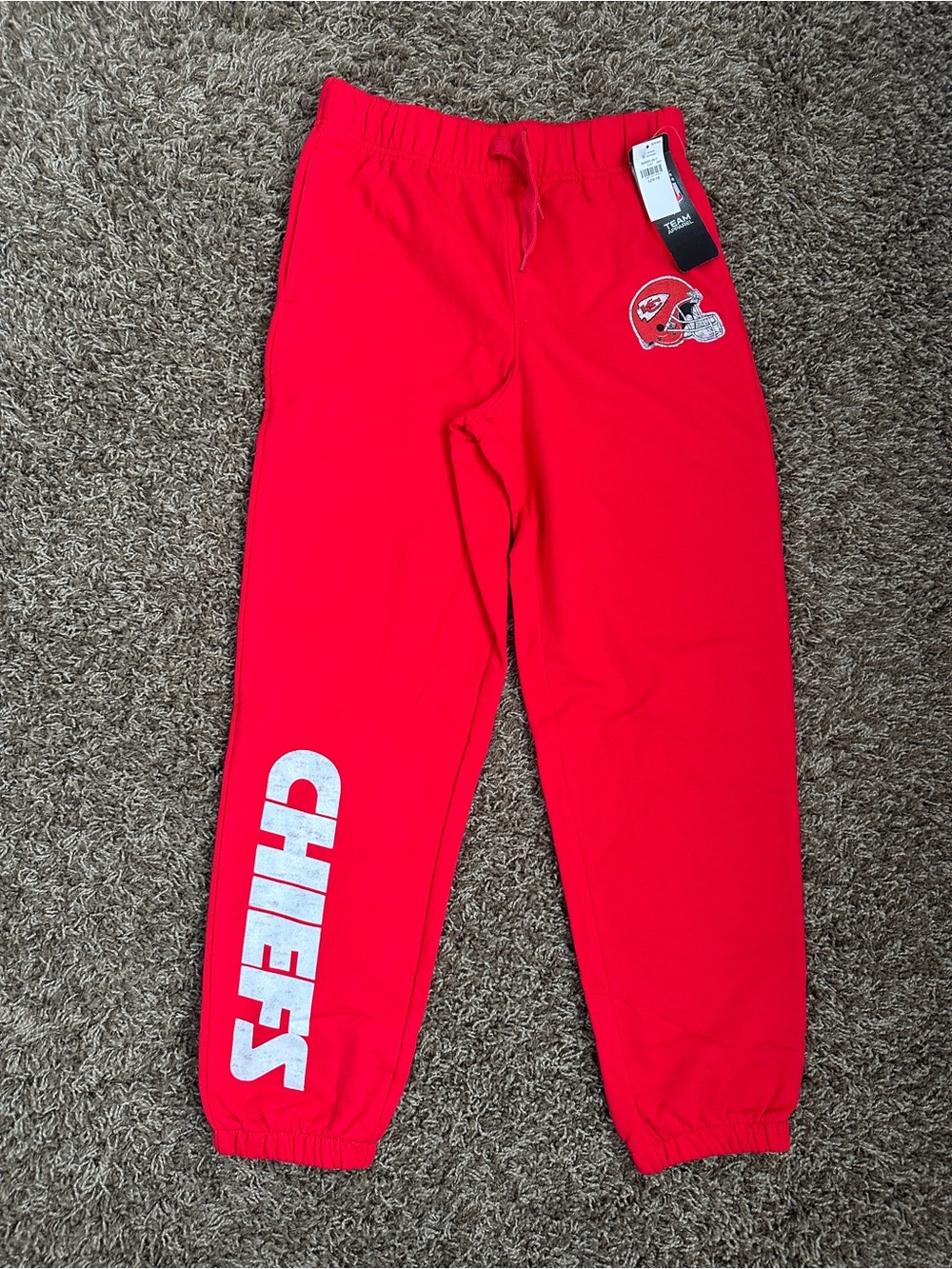 NWT Kids Chiefs Sweatpants - NFL Team Apparel - Size L